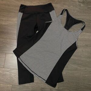 𝅺Pure & Simple Active Leggings and Tank Set